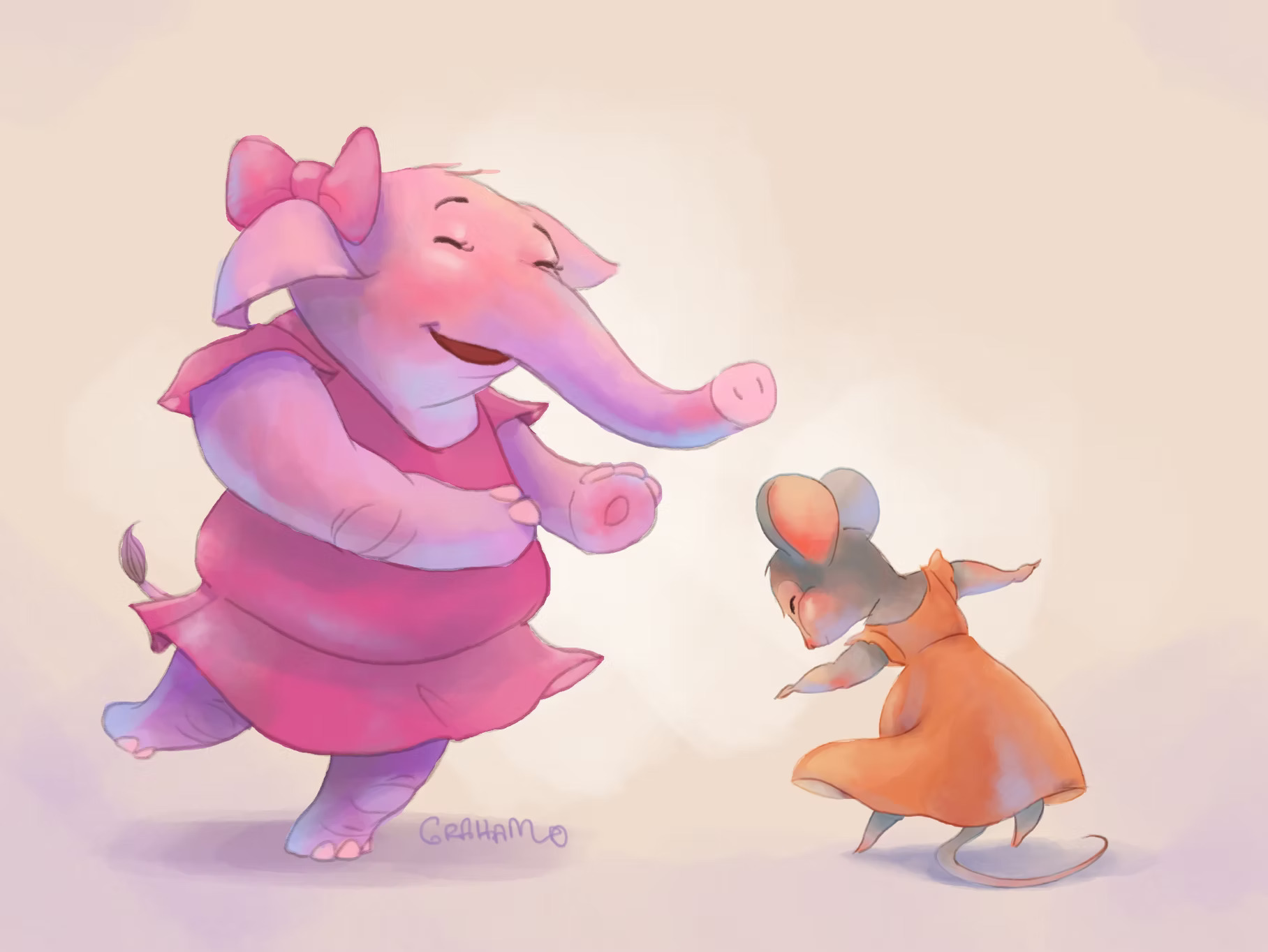 Dancing puppy
